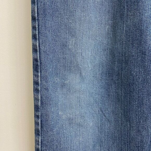 Levi's Men's 505 Straight Leg Blue Jeans Size 40x30 Regular Fit Medium Wash - Picture 14 of 16